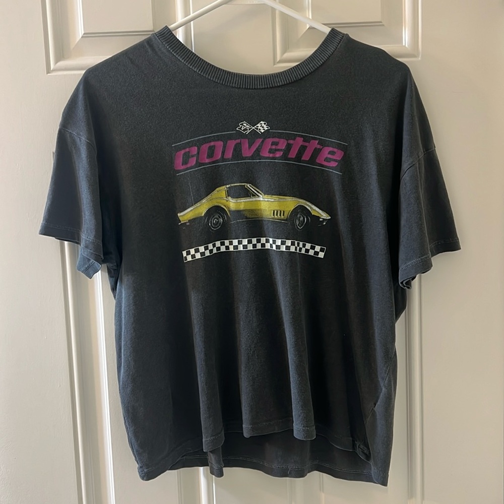 Corvette graphic boxy T shirt